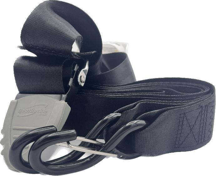 Boatbuckle Pro Series Gunwale Tie-Down, 1200Lb, 2" X 13', (Ea) F17635