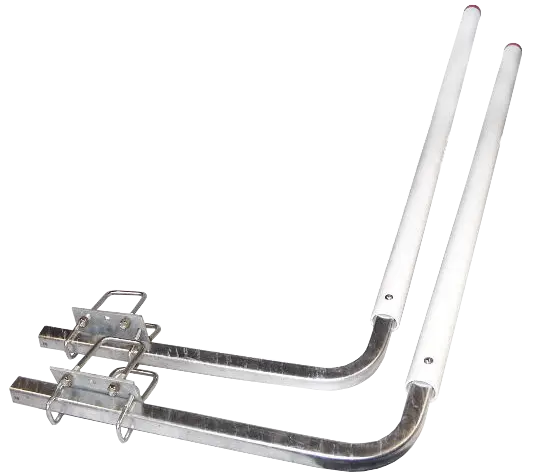 62" PVC Side Guide Kit For 4"X3" Frames (Pair)