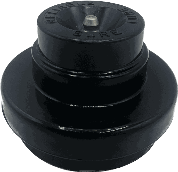 Reliable Sure-Lube Grease Cap, 7K & 8K Axle Hubs With 2.73" Diameter, Sold As Each (NLA)