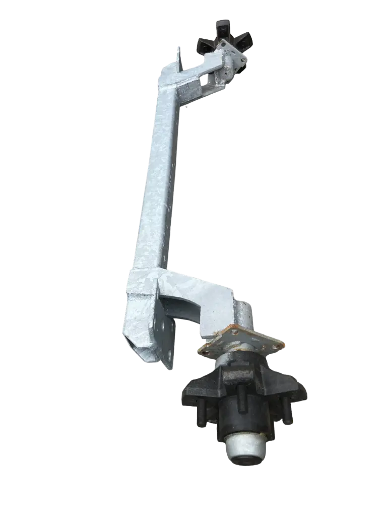Axle 3500# For Hoosier Bx Tri Toon Trailers-Galvanized W/Idler Hubs
