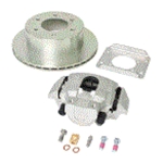 Ufp Disc Brake 12" 6-Lug 6K Zinc+ Rotor, Zinc Caliper