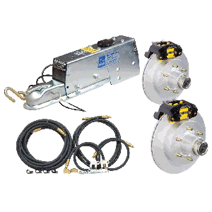 obs Dexter 82406 Vented 12" Disc Brake Kit For Two Wheels 8000# Rating (82406)