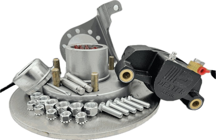 Dexter Disc Brake Kit 6K 12" G5 Stainless Rotor Tie Down# 82092