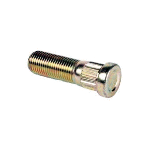 Wheel Stud, Threads: 9/16"-18, Overall Length: 2.02", Knurl Diameter: .70", Knurl Length: .58", Thread Length: 1.44", Dexter Marine Products (007-R/H-LB-2.5-9 )