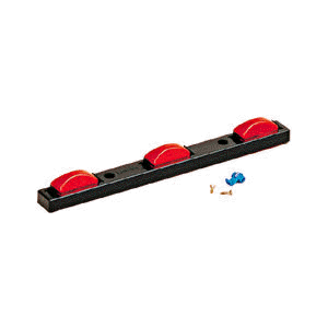 3-Light Identification Bar, Submersible, Led, With Plastic Bar. 16" Oal. Optronics Brand.