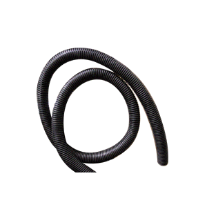 Convoluted Tubing Black 3/8" X 10'