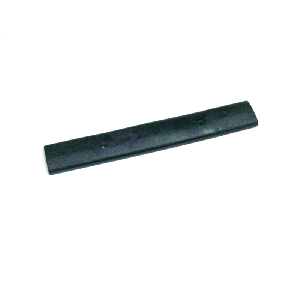 Keel Pad 1"X 10" Black Plastic (Ridged)