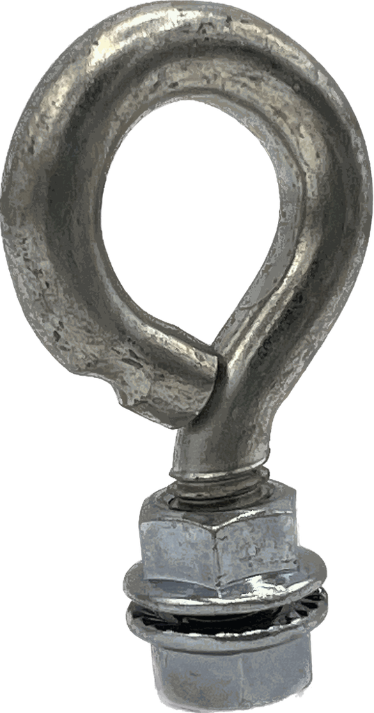 Eye-Bolts 3/8" X 2-1/2", OAL Zp[ Bulk-Pair]