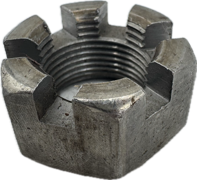 Spindle Nut,1"-14 Castle H.D