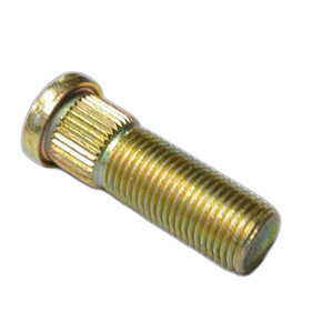 Wheel Stud, Threads: 1/2"-20, Overall Length: 1.45", Knurl Diameter: .53" , Knurl Length: .39", Thread Length: 1.06", Reliable Brand