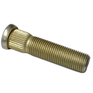 Wheel Stud, Threads: 1/2"-20, Overall Length: 1.99", Knurl Diameter: .54", Knurl Length: .39", Thread Length: 1.6", Reliable Brand