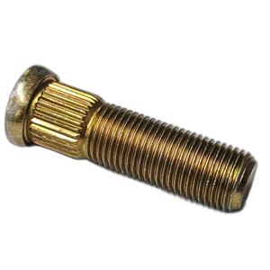 Wheel Stud, Threads: 1/2"-20, Overall Length: 1.69", Knurl Diameter: .53", Knurl Length: .44", Thread Length: 1.25", Reliable Brand