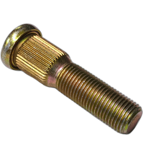 Wheel Stud, Threads: 1/2"-20, Overall Length: 1.84", Knurl Diameter: .60", Knurl Length: .58", Thread Length: 1.26", Reliable Brand