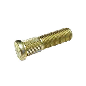 Wheel Stud, Threads: 9/16"-18, Overall Length: 1.98", Knurl Diameter: .60", Knurl Length: .62", Thread Length: 1.36", Reliable Brand