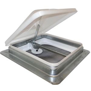 Trailer Roof Vent Non-Powered 14" X 14"(Replaces # VENT14-14W)