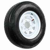 St225/75 15" 8-Ply 6-Lug White Painted . Radial Trailer Tire Ranier Brand *Brand May Vary Due To Supply Shortages*