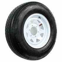 *Special* St225/75 15" 8-Ply 6-Lug White Painted . Radial Trailer Tire Ranier Brand
