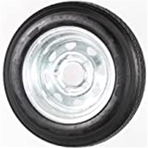 4.80 X 8 6-Ply W/ 5-Lug Galvanized Wheel, Eco-Trail Brand (Order As Each Or Pair) - PAIR