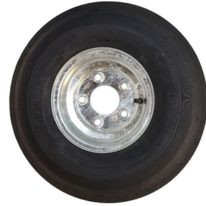 5.70 X 8 6-Ply W/ 5-Lug Galvanized Wheel, Eco-Trail Brand (Order As Each/Pair)