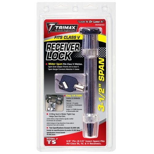 TRIMAX Receiver Lock, 5/8″ x 3-1/2″ Span, Weather Tough Series
