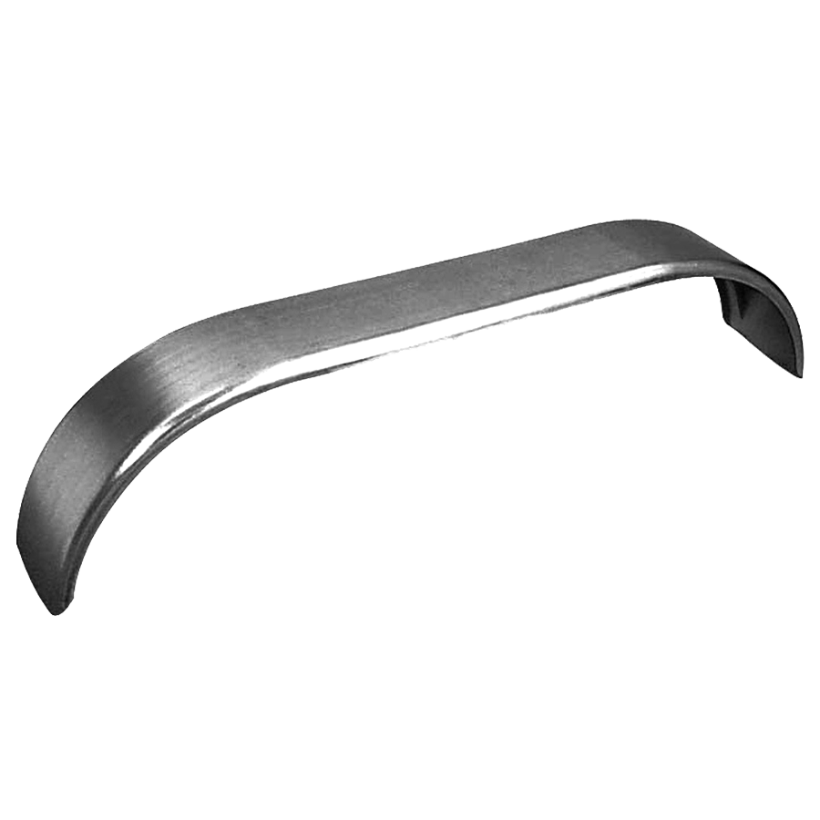Trailer Fender, Material: Galvanized, 60"L x 10"W x 12"H, Thickness: 16g, Fits: 13" Wheels, Brand: Continental, Sold as each