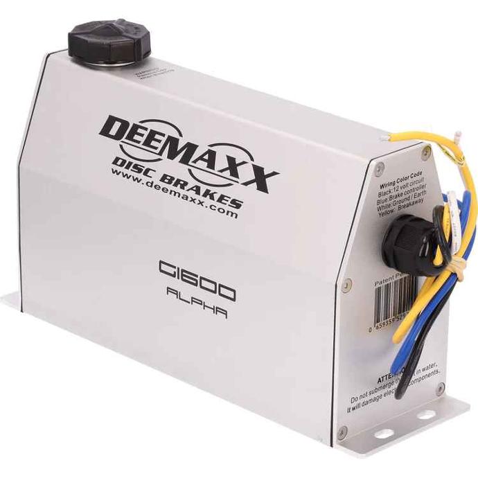 DEEMAXX Electric Over Hydraulic Disc Brake Actuator w/ Built in Compatibility Adapter, 1,600 PSI