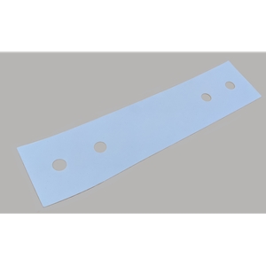 BARRIER, FORMEX, .010MILx4x14.00", 6K AXLE PLATE, WHT (Replaces 1843.05)