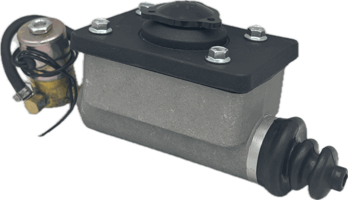 Demco Large Bore Aluminum Disc Brake Master Cylinder with Bypass Solenoid