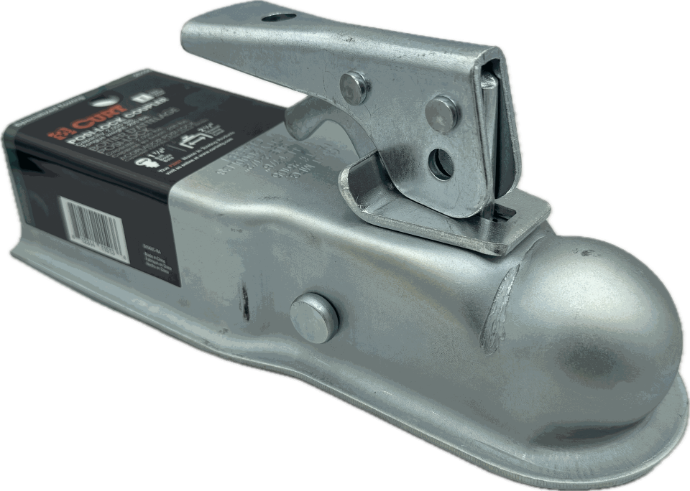 Curt Coupler, 2000# Capacity 2-1/2" Channel, 1-7/8" ball