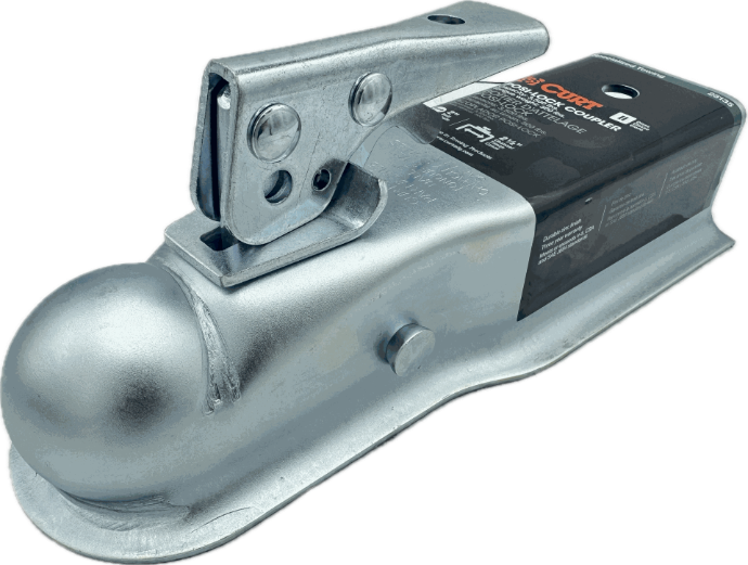 Curt Coupler, 3500# Capacity 2-1/2" Channel, 2" ball