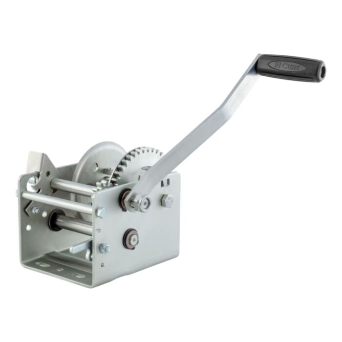 Curt Hand Crank Winch 2000#, 2-Speed, 10.6" Handle, 29520 (Replaces 142200, 59968)