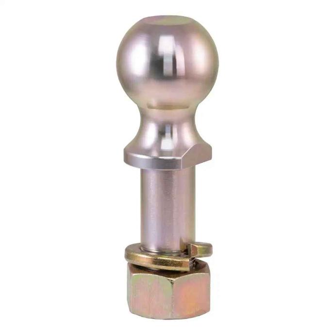 Curt 2-5/16" Replacement Ball for Combo Pintle, 1-1/4" Shank, 14000 Lb Capacity, Includes Lock Washer and Nut
