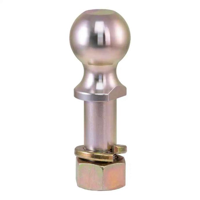 Curt 2-5/16" Replacement Ball for Combo Pintle, 1-1/4" Shank, Includes Lock Washer and Nut