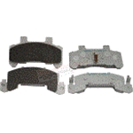 (Limited Stock) Kodiak Model 225 Caliper Disc Brake Pad Set (4 Pads) With Stainless Steel Backing