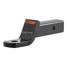 Curt Ball Mount, Class 3, 2" Square, Hollow, 2" Drop/3/4" Rise, 10-1/4" Long