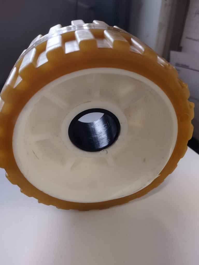 Wobble Roller, Gold TPR Fits 1-1/8" Shaft  *Factory Seconds / Blemished*