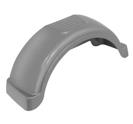 (Limited Stock) Fulton Fender, Silver Plastic,  31" x 10"