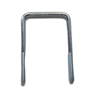 (Limited Stock) U-Bolt, 3/8" X 3-1/16" X 6", Square - Zinc, (Ea)(Tde # 83012Y)