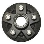 *Special* 7" Brake Drum 5-Lug, 1250 lb capacity, 1-1/16" Straight Spindle                                                                                                                                                                                                                                                                                                                                                                                           