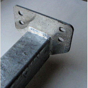 Cross Member, 3" X 3" X 71.0", Straight, Flush Mount (Flanged On Each End) (4304.346) (Replaces 4304.326)