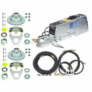Vented 10" Disc Brake Kit With Actuator For Two Wheels 6000# Rating (Replaces  K71-G00-31)