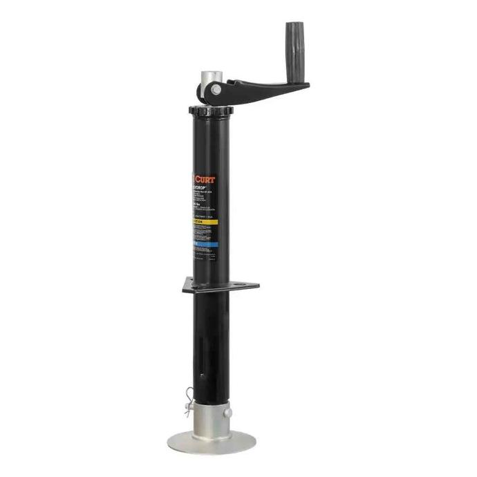 Curt A-Frame Jack, Side Wind 2000#, 14-1/2" Lift