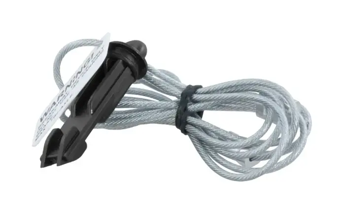 Curt Replacement Electric Brakes Breakaway Switch Pin and Lanyard (Replaces 20009A)