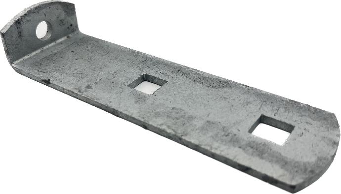 Load Rite Fender Bracket, Flush Mount , L-Shape. 6" x 2" Mounts With 3/8" Carriage Bolts To Fender