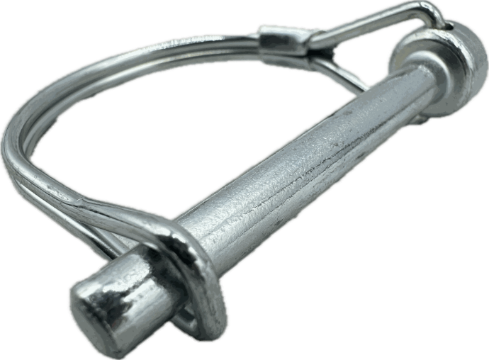 Coupler Latch Safety Locking Pin, 2.0" Pin Length. 1/4" Pin Diamter.