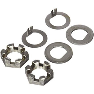Spindle Nut Kit 1" D-Flat & Tang Washers