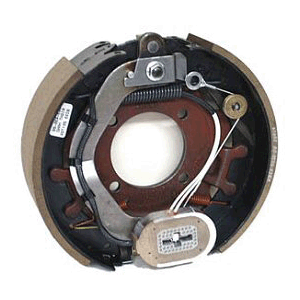 12-1/4" X 3-3/8" Electric Backing Plate - Left Hand Side, Fits Up To 8000# Capacity Axle, Dexter Compatible (Sold As Each)