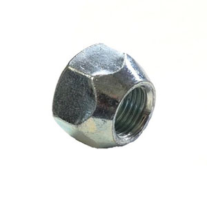 Lug Nut, Threads: 1/2"-20, Cone: 60 Degrees, Finish: Zinc Plated, Style: Open-End, Socket Size: 13/16", Brand: Load-Rite
