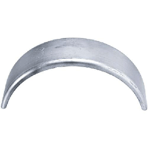 Trailer Fender, Material: Steel, 22.5"L x 7"W x 8"H, Thickness: 16g", Fits: 13" Wheels, Brand: Dexter Distribution Group, Sold as each