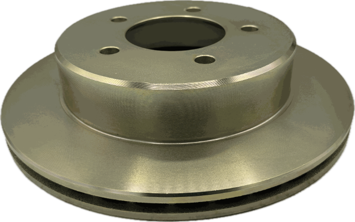 Ufp Db-35 Zinc Plated Disc Brake Cap-Style Rotor 10.75 " Diameter, 5 X 4.5" Bolt Pattern [Bulk]